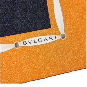 Bvlgari %100 Silk Scarf